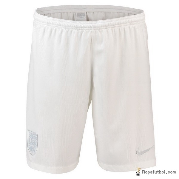 Pantalones Inglaterra Replica Segunda Ropa 2018 Blanco